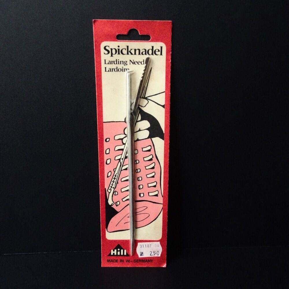 Vintage Hill Spicknadel Larding Needle West Germany NOS
